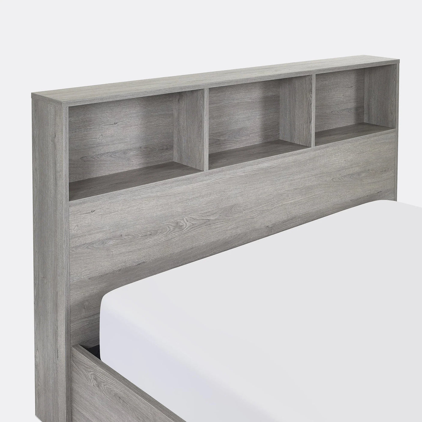Bali Ottoman Bed - Grey / Single - BAL004