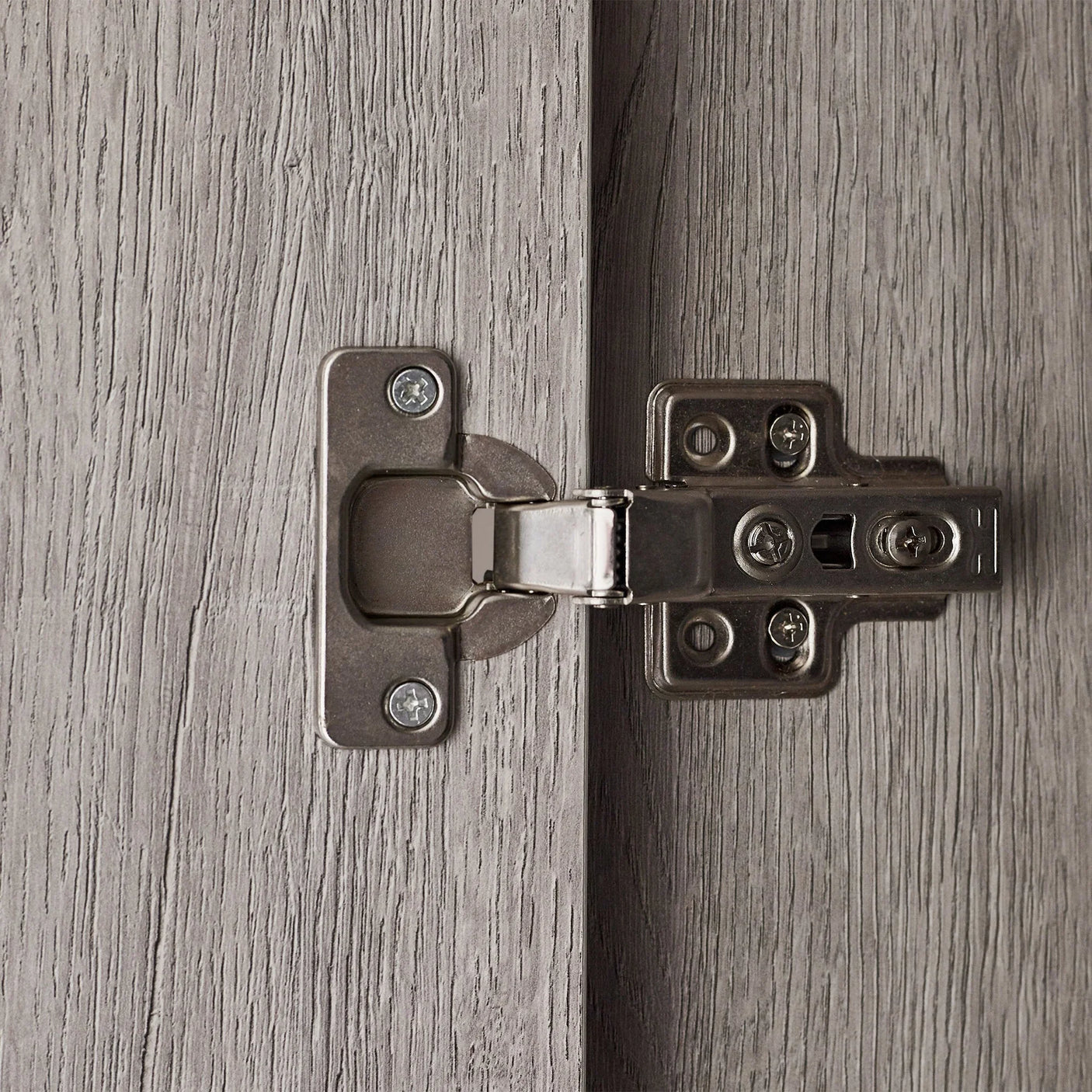 Bali 2 Door 1 Drawer Wardrobe - Grey - BAL106