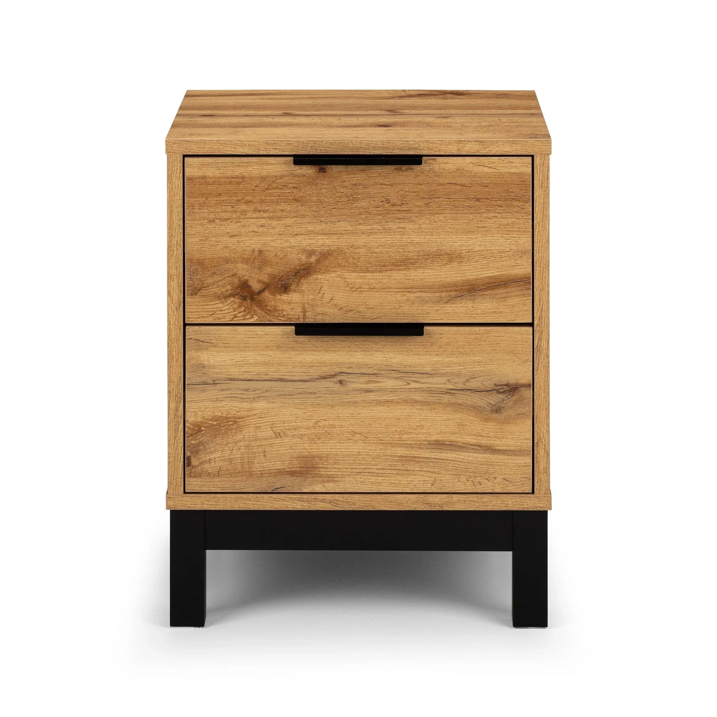 Bali 2 Drawer Bedside - Grey - BAL102