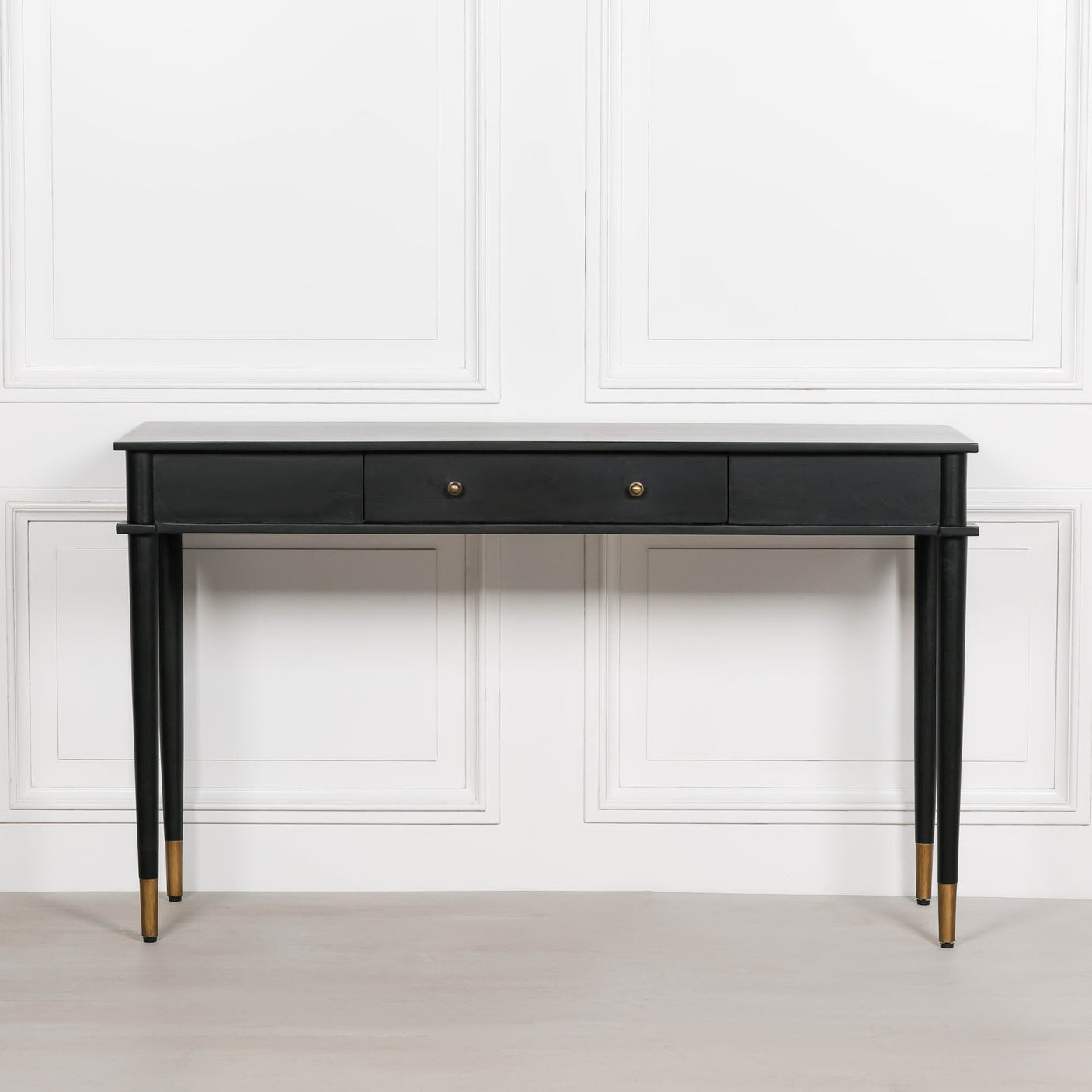 Black Painted Console Table