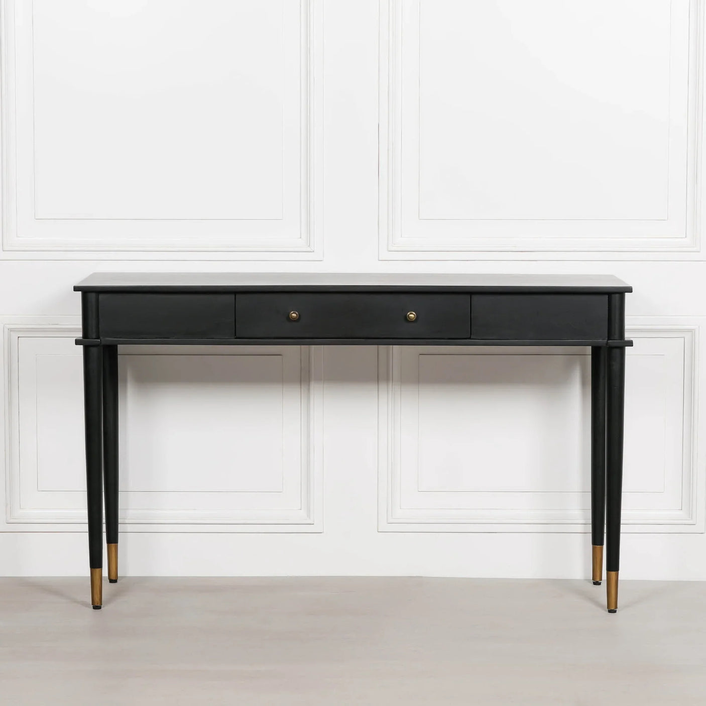 Black Painted Console Table