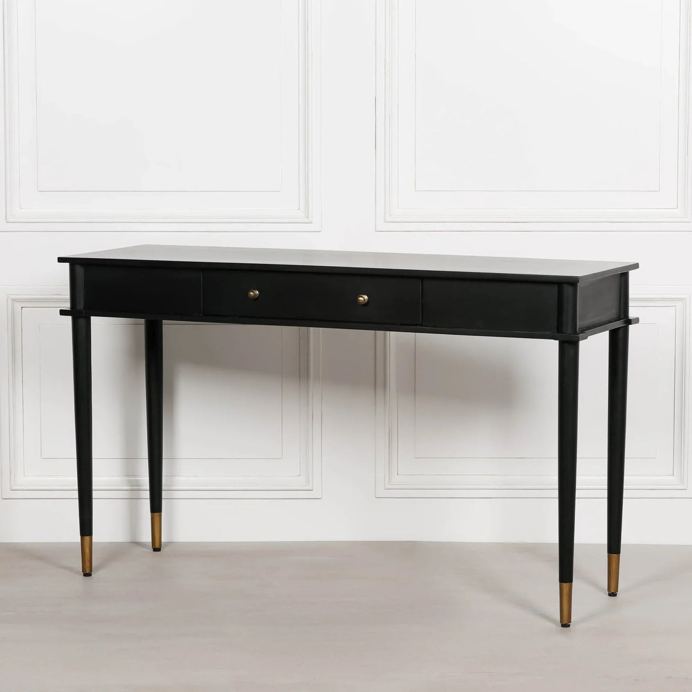 Black Painted Console Table