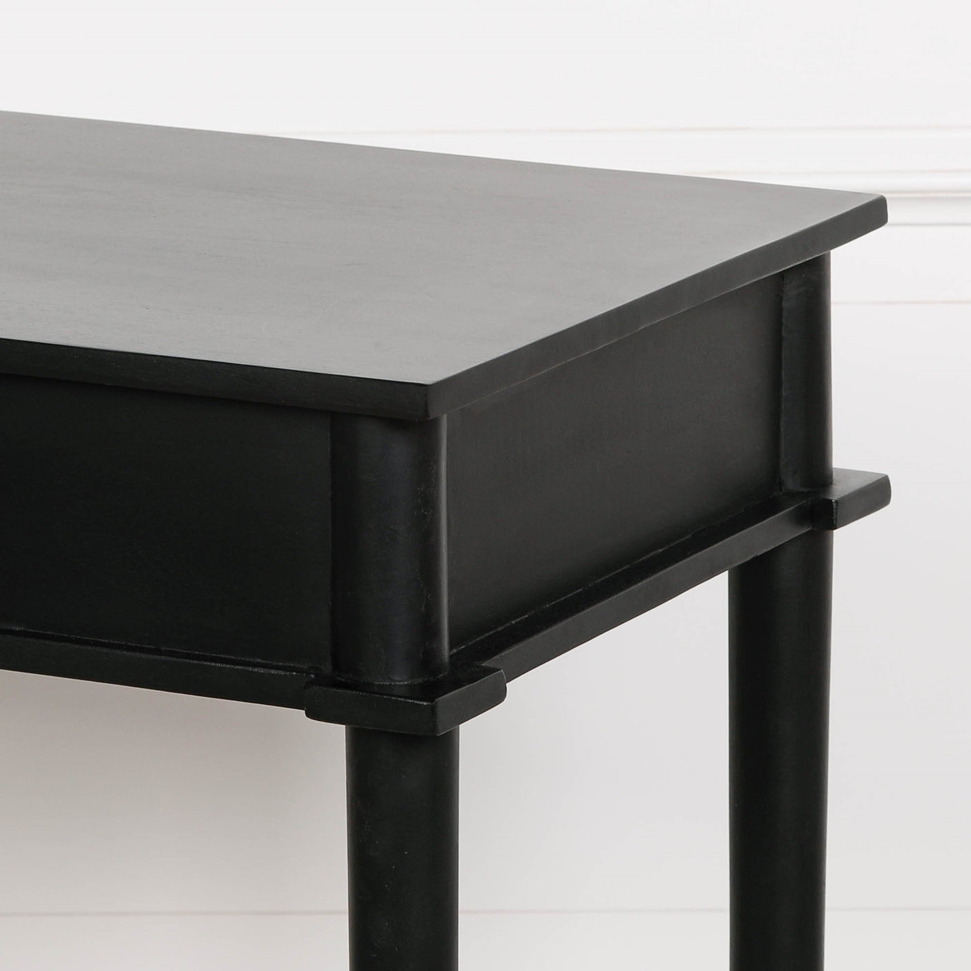 Black Painted Console Table