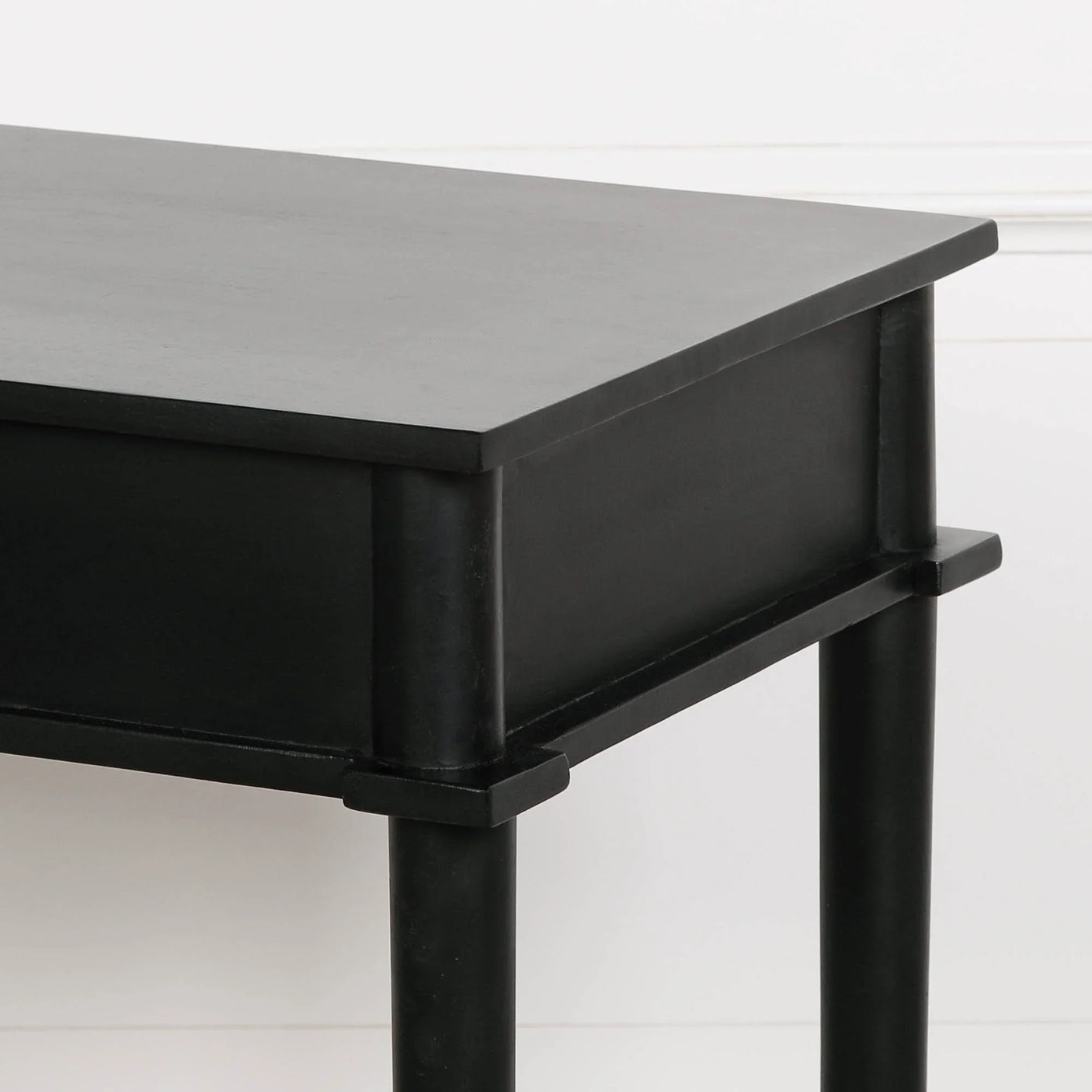 Black Painted Console Table