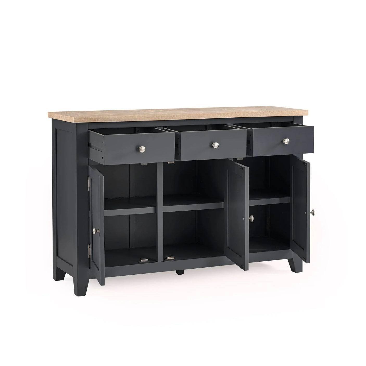 Bordeaux Sideboard - Dark Grey - BOR109
