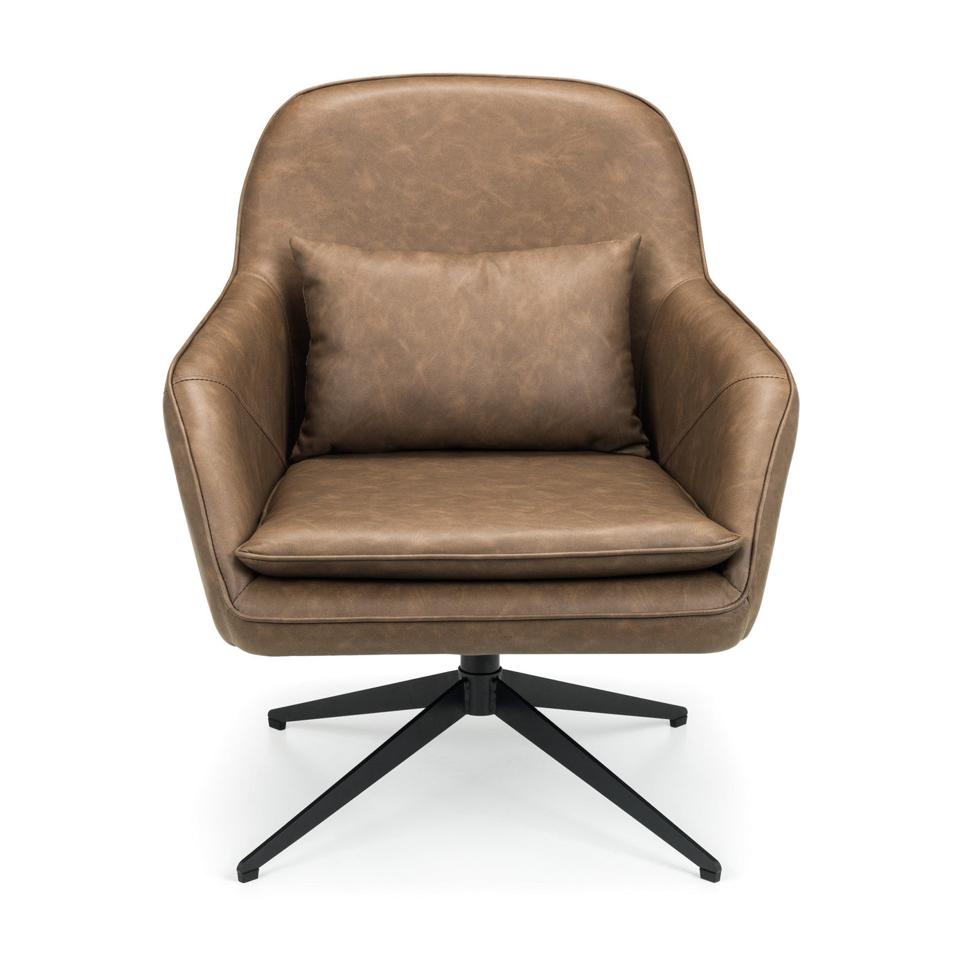 Bowery Swivel Chair - Brown - BOW201