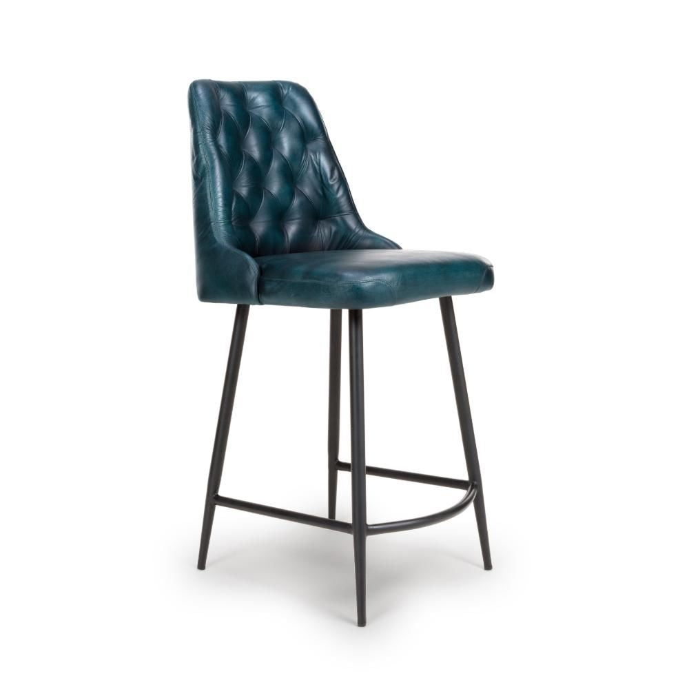 Bradley Counter Chair - Blue (sold in 2's) - Image 5
