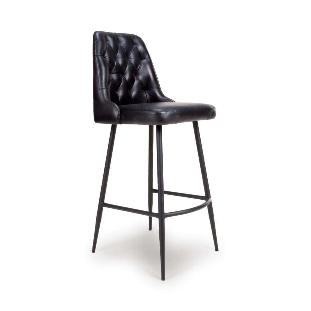 Bradley Bar Chair - Black (sold in 2's) - Image 5