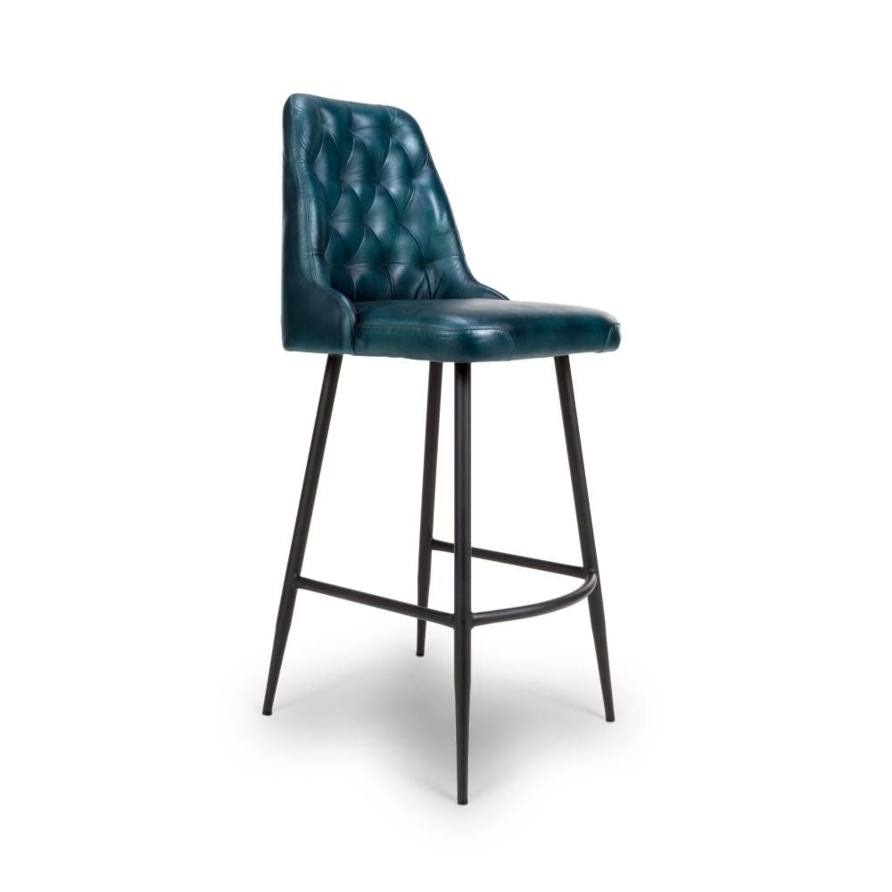Bradley Bar Chair - Blue (sold in 2's) - Image 5