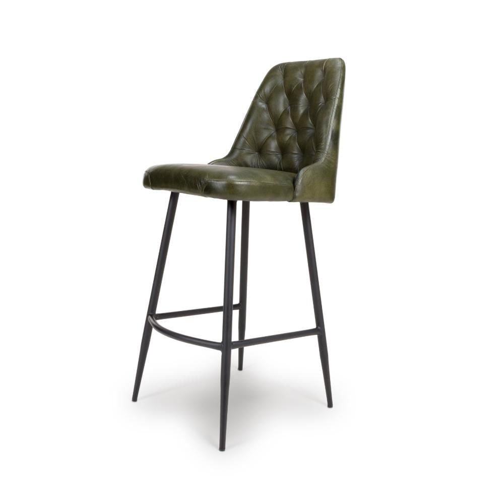 Bradley Bar Chair - Green (sold in 2's) - Image 2