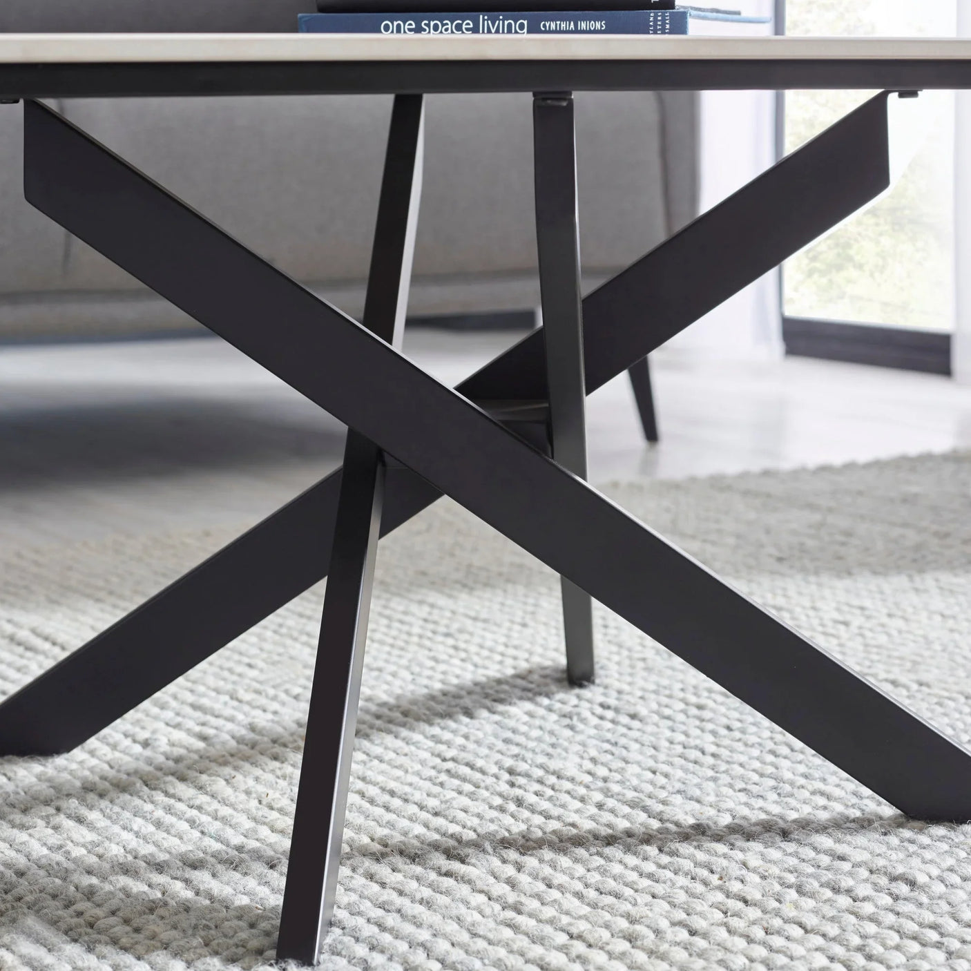 Bradley Coffee Table - White - BRA002