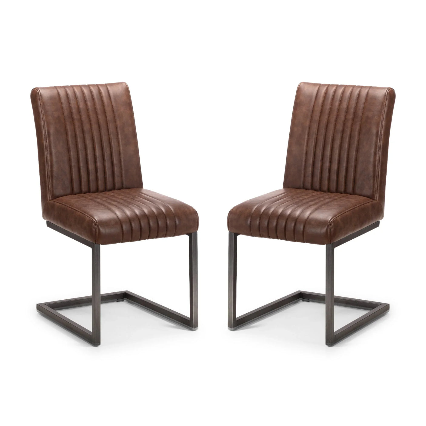 Brooklyn Dining Chair (Set of 2) - Brown - BRO107