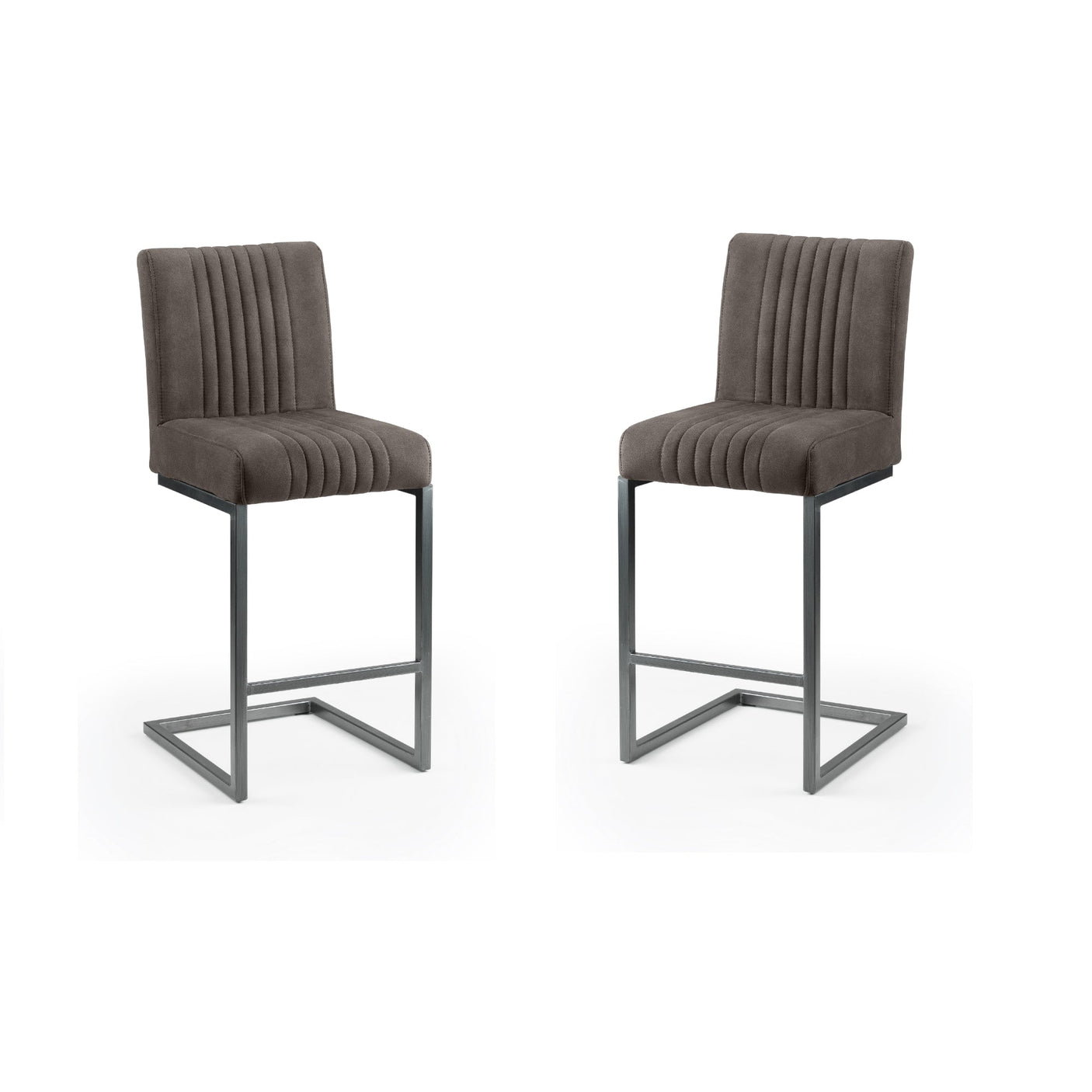 Brooklyn Bar Stool (Set of 2) - Brown - BRO051