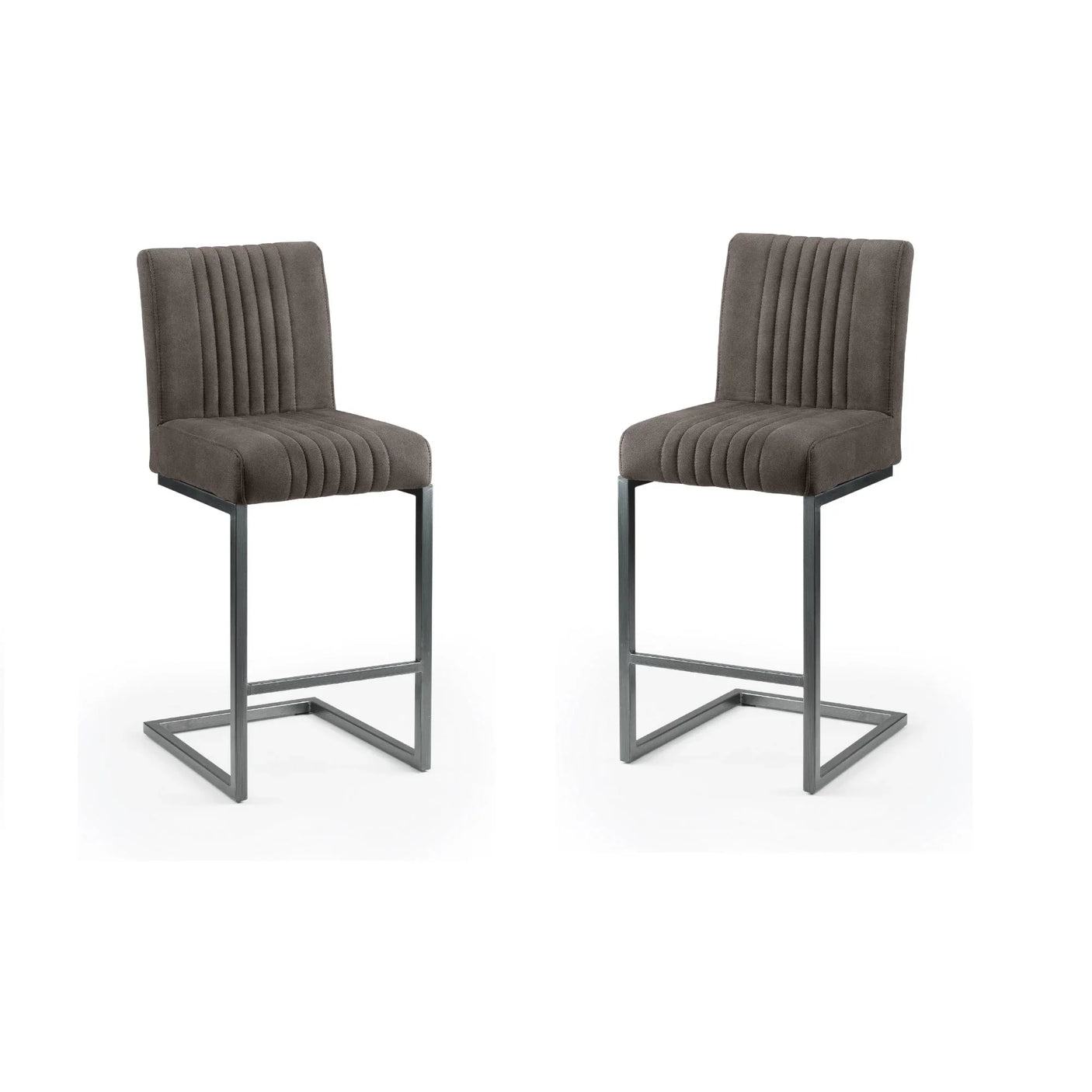 Brooklyn Bar Stool (Set of 2) - Brown - BRO051
