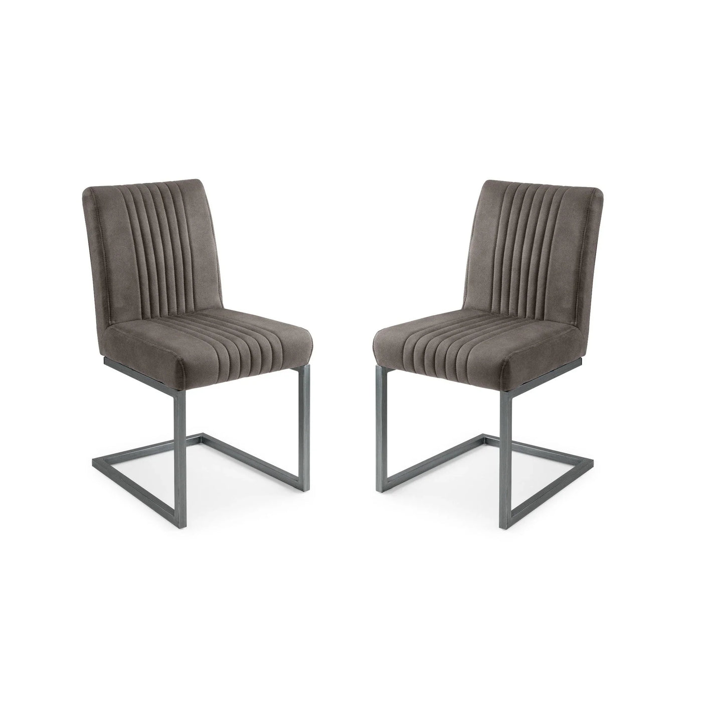 Brooklyn Dining Chair (Set of 2) - Grey - BRO014