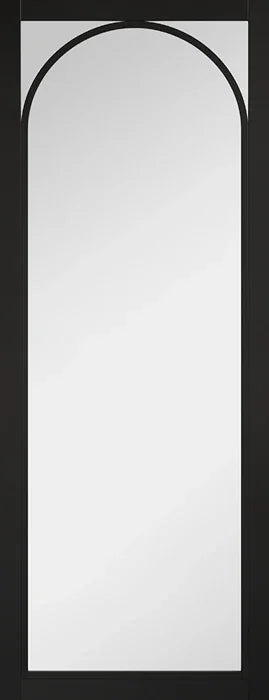 Black Melrose Clear Glazed - Standard - 1981 x 762 (30") x 35mm