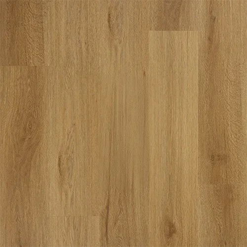 Brushed oak effect laminate flooring with natural wood grain pattern