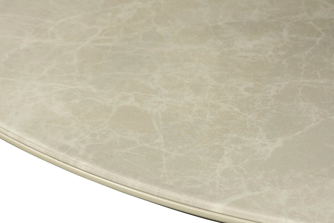 Stylish 1.07m Round Dining Table with Chrome Legs for Modern Homes