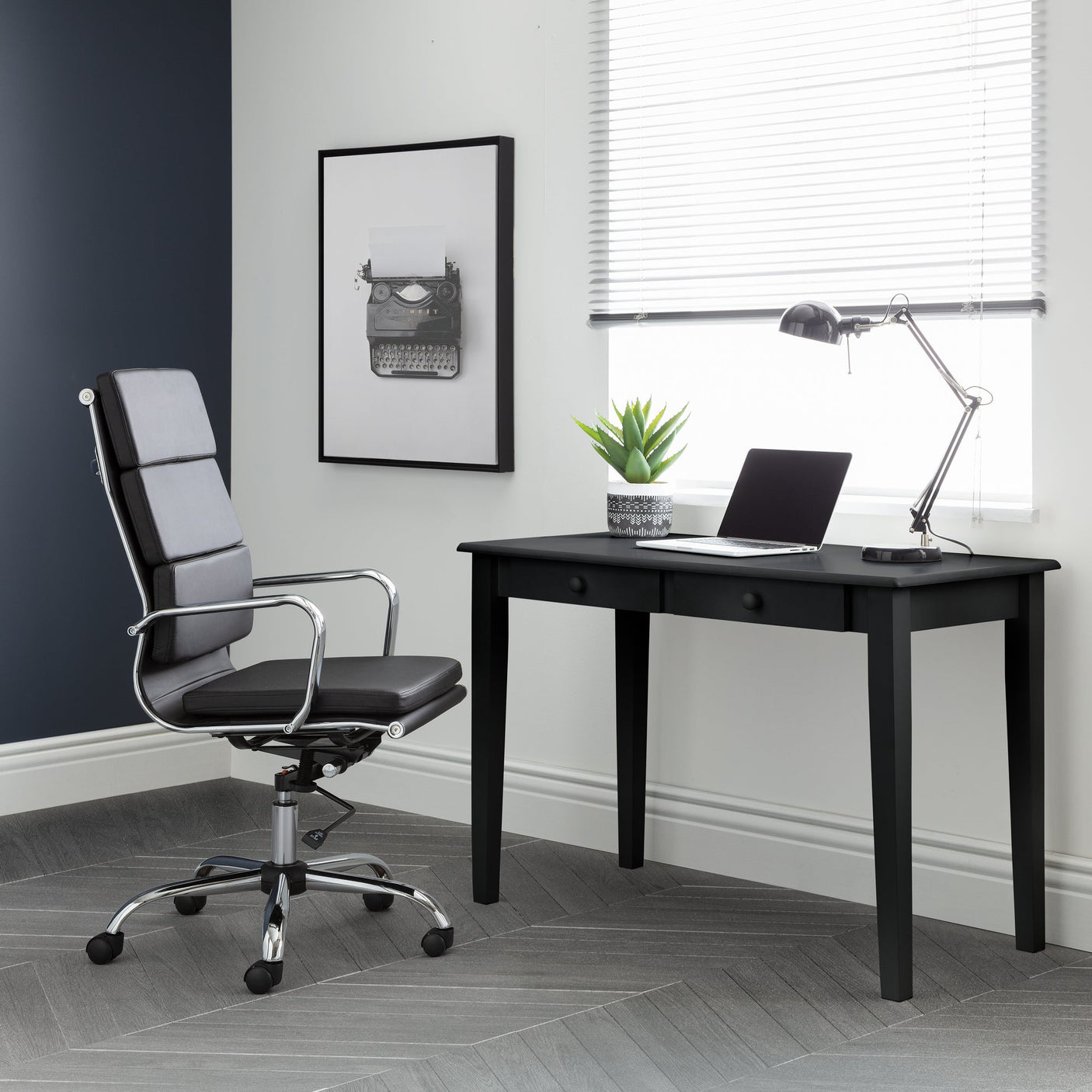 Carrington Desk - Black - CAR203