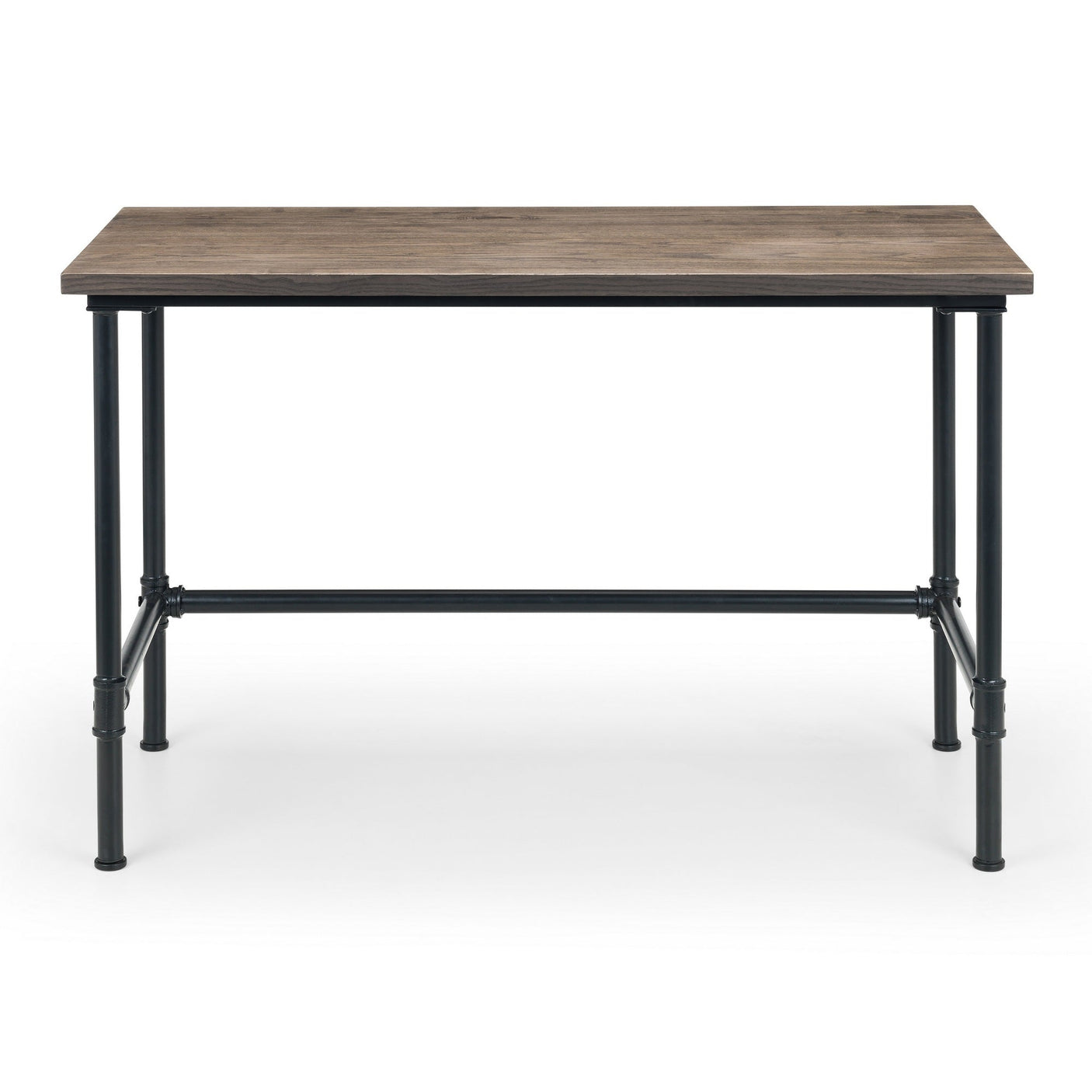 Carnegie Pipe Desk - Dark Brown - CAR501