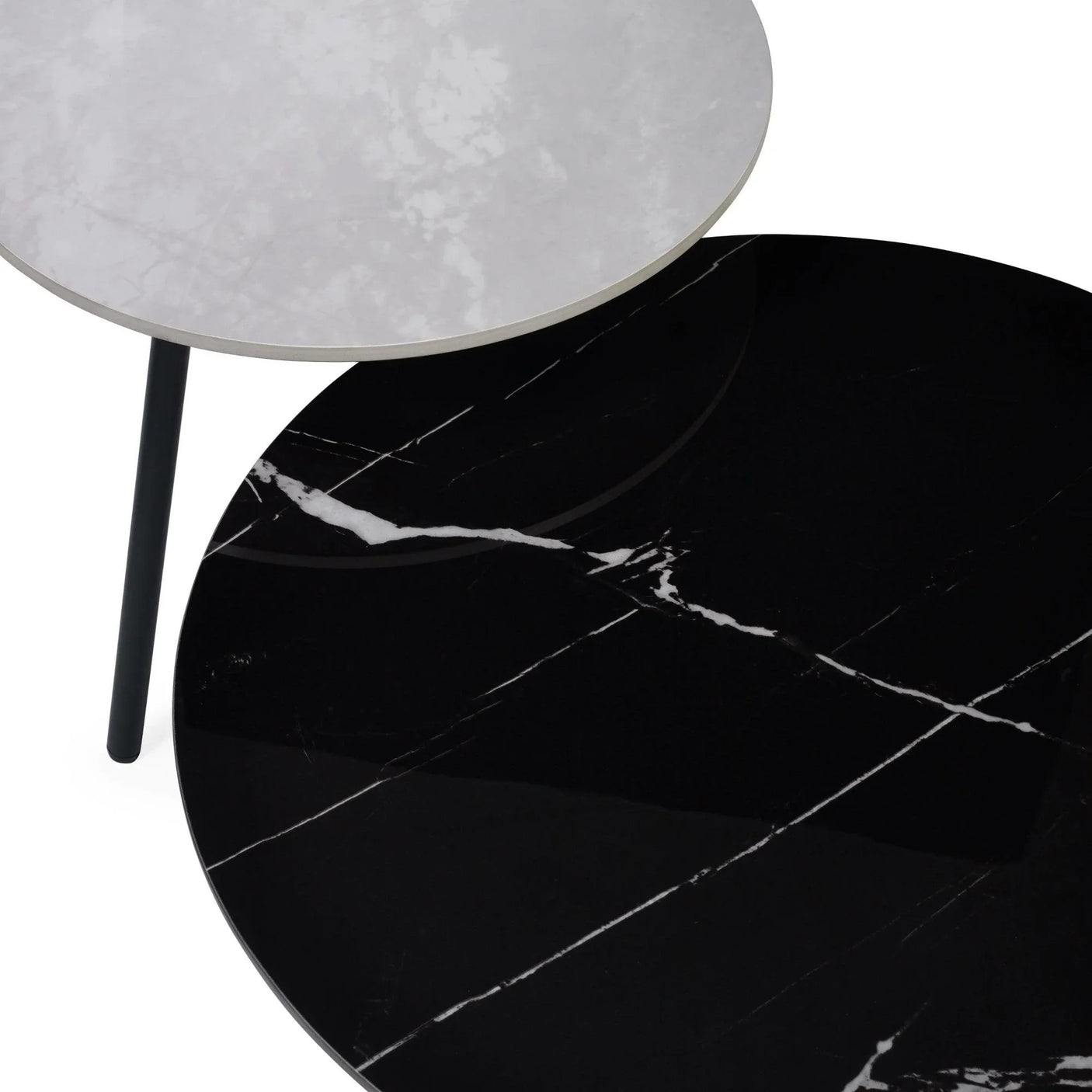 Casper Set of Side Tables - Grey - CAS001