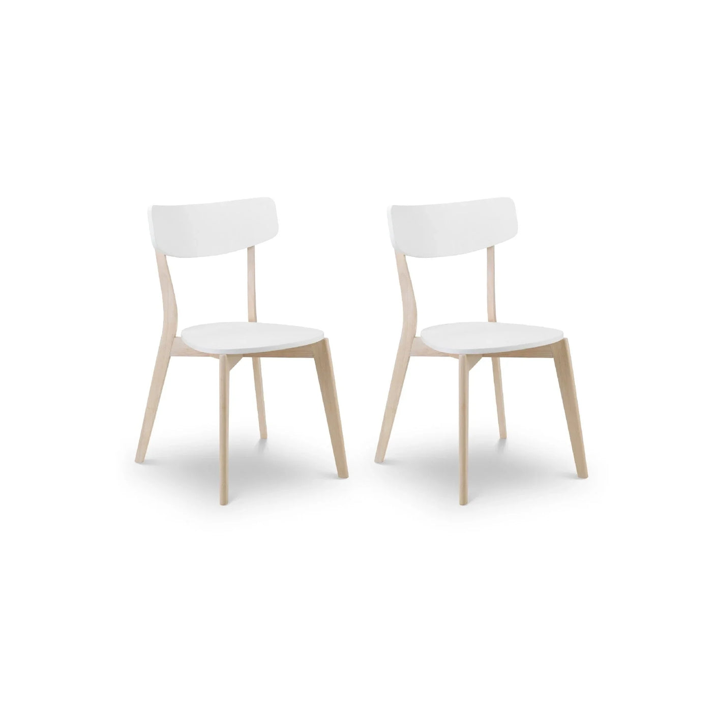 Casa Dining Chair (Set of 2) - White - CAS106