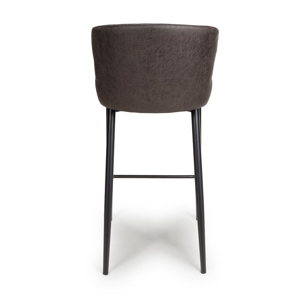 Charlie Stool - Grey (sold in 2's) - Image 5