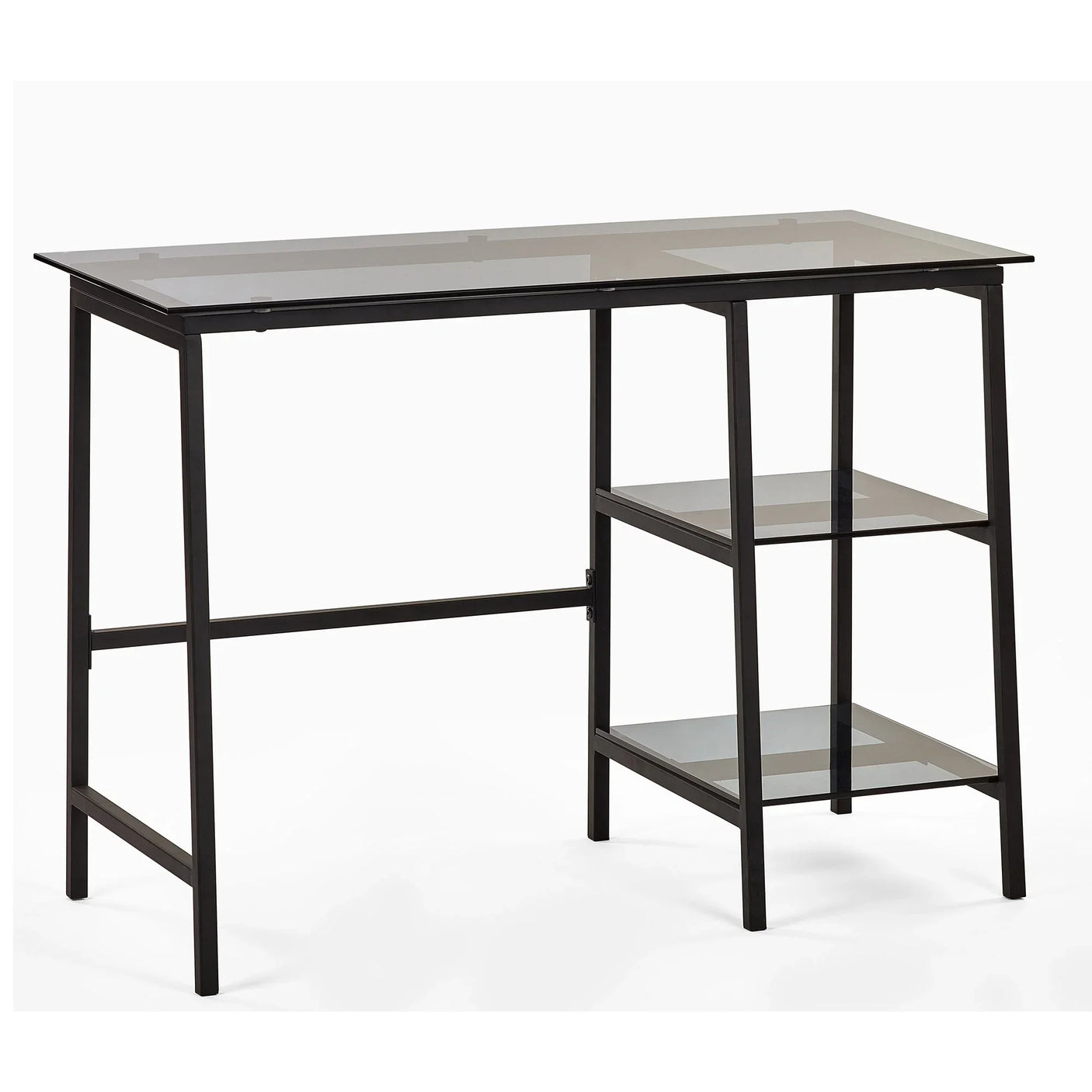 Chicago Desk - Glass and Black - CHI016