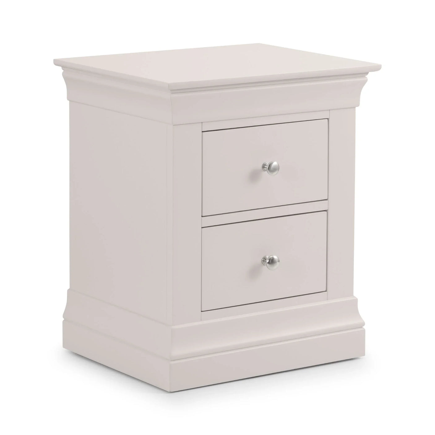 Clermont Bedside - White - CLE201