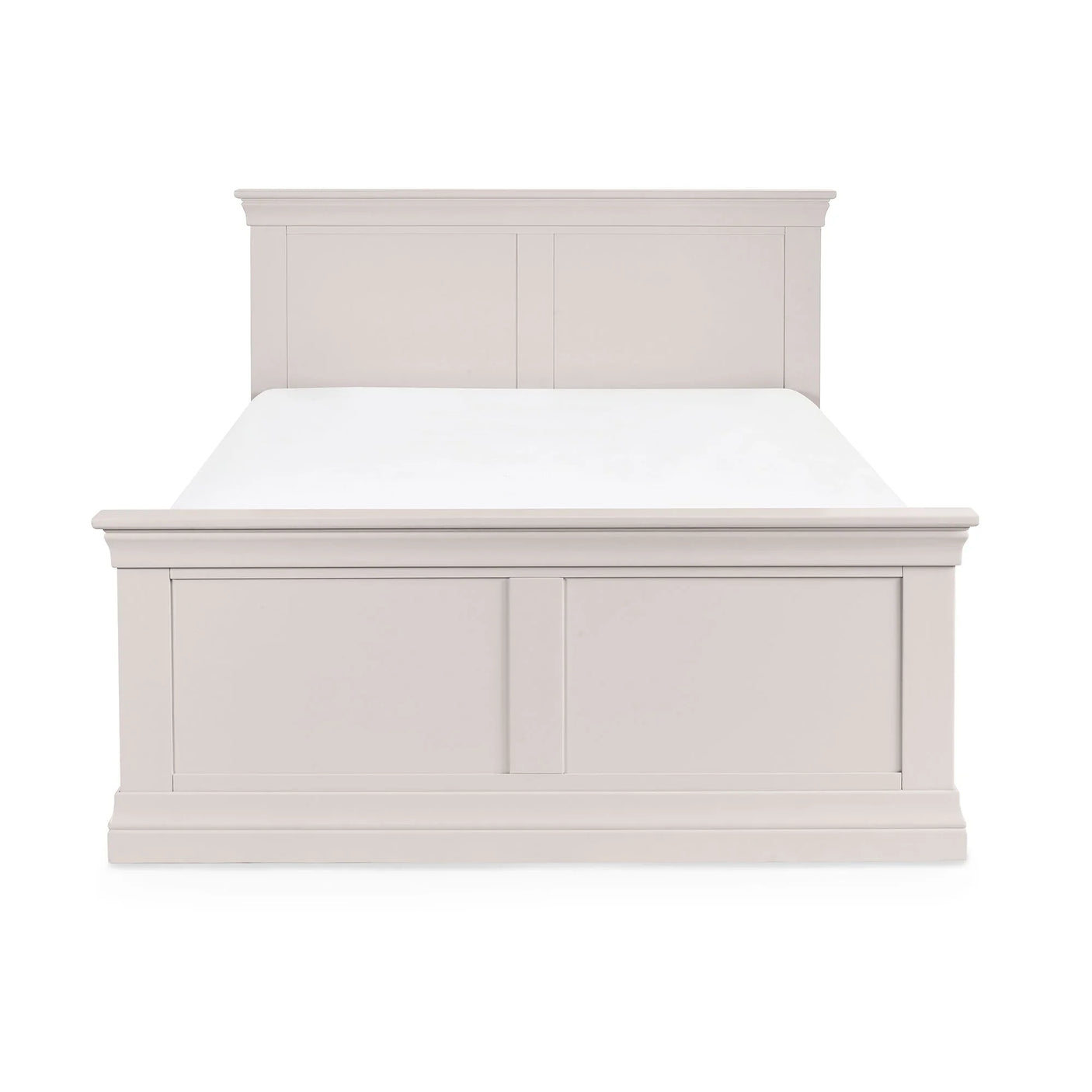 Clermont Bed - White / Double - CLE205