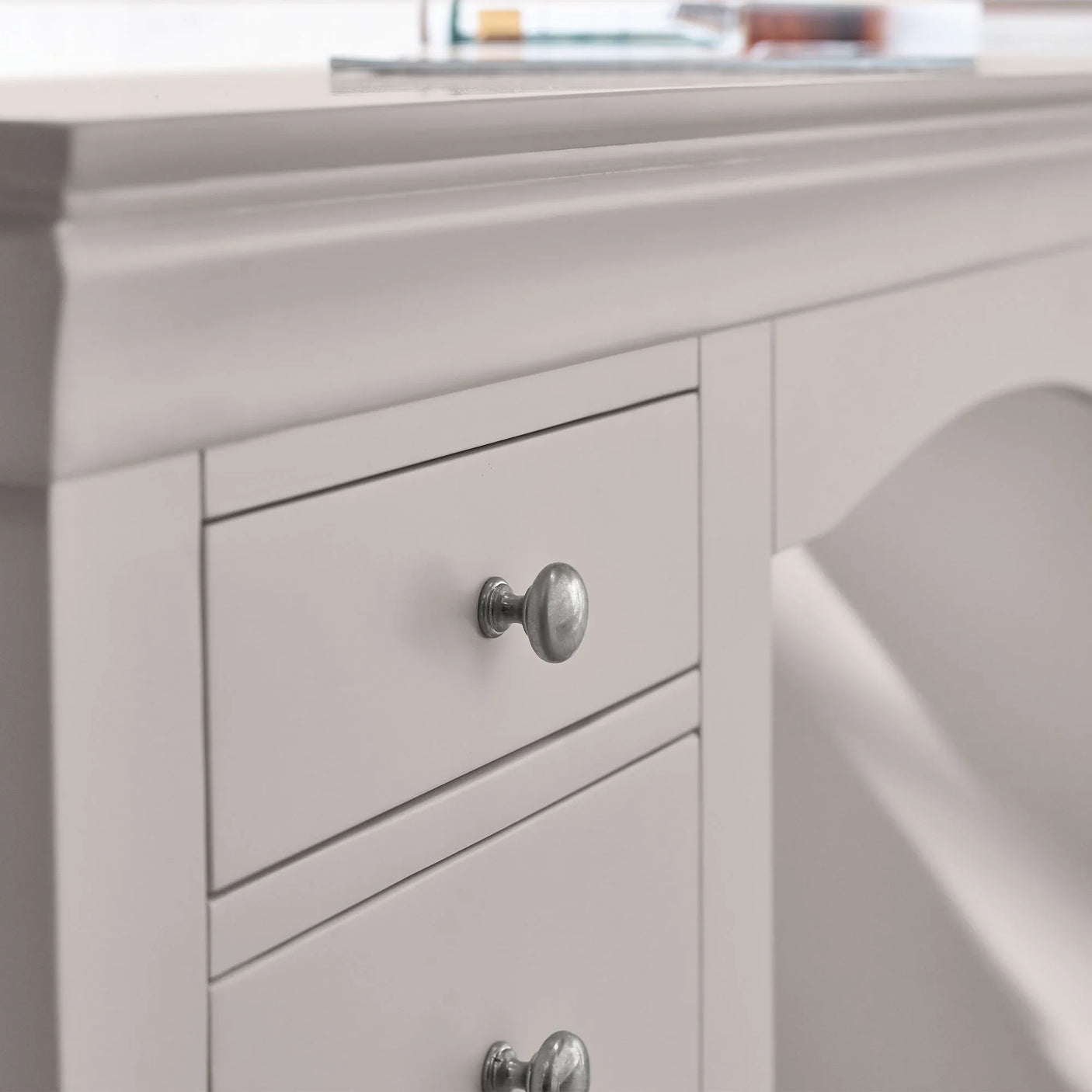 Clermont Dressing Table - White - CLE207