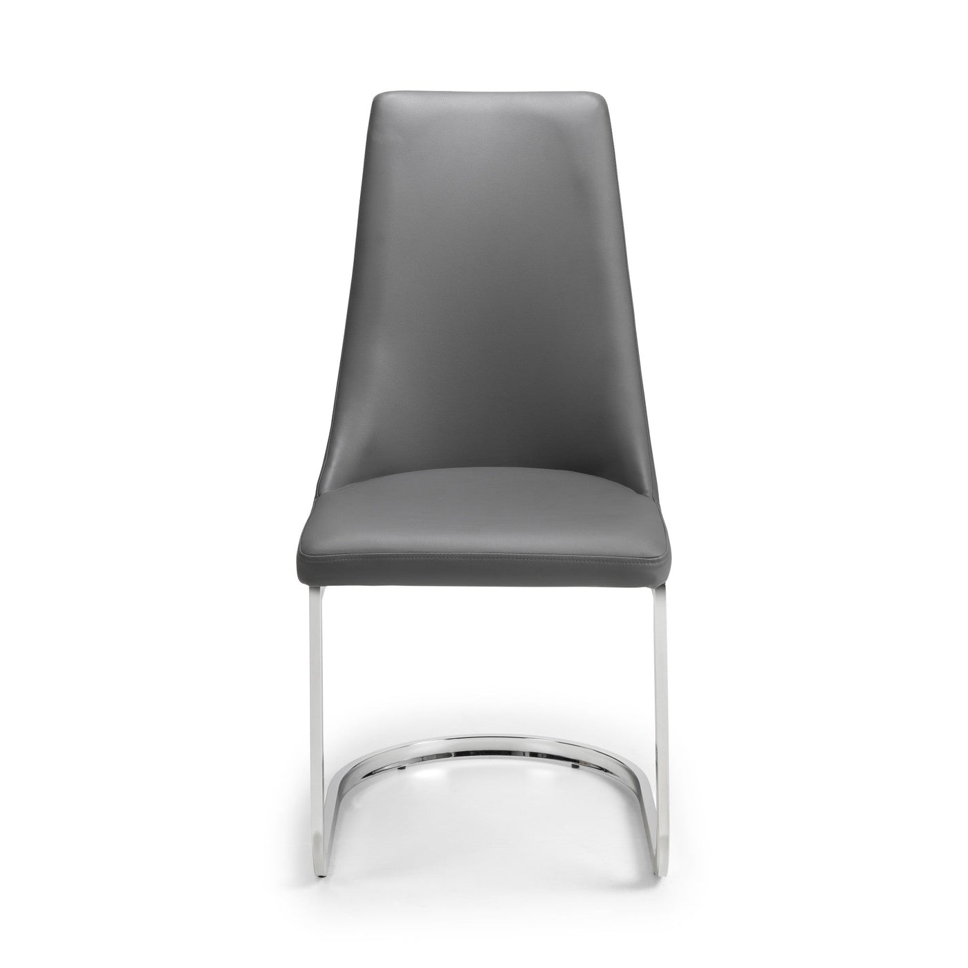Como Cantilever Dining Chair (Set of 2) - Grey - COM103