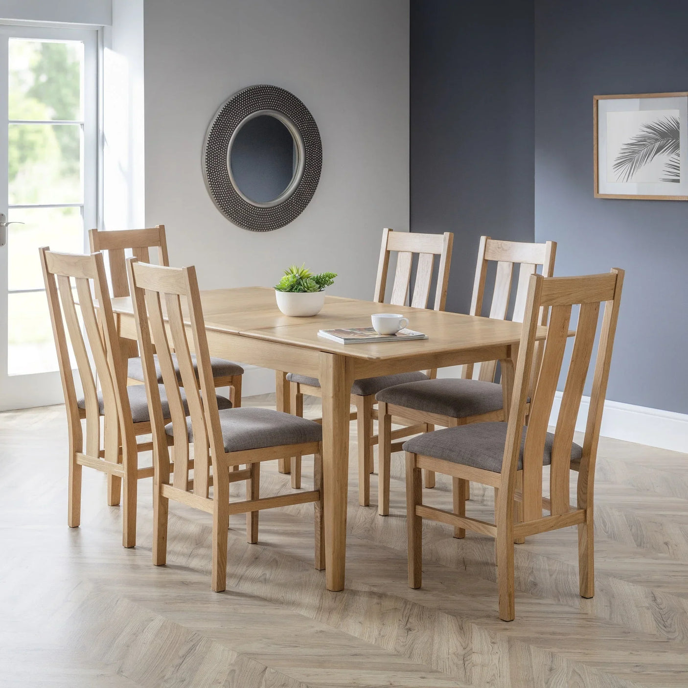 Cotswold Extending Dining Table - Light Brown - COT107