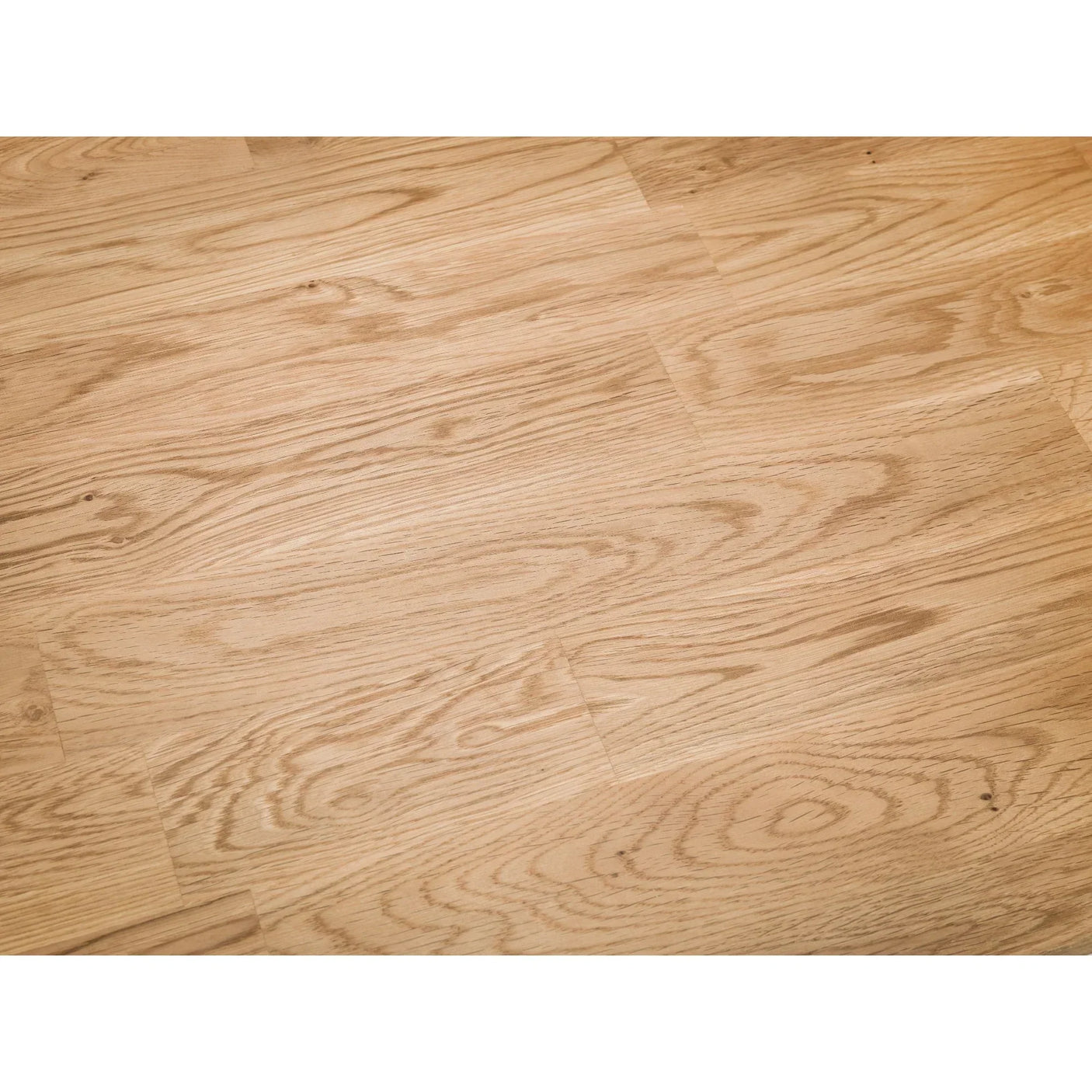 Ivory oak rectangular table top with natural wood grain detail
