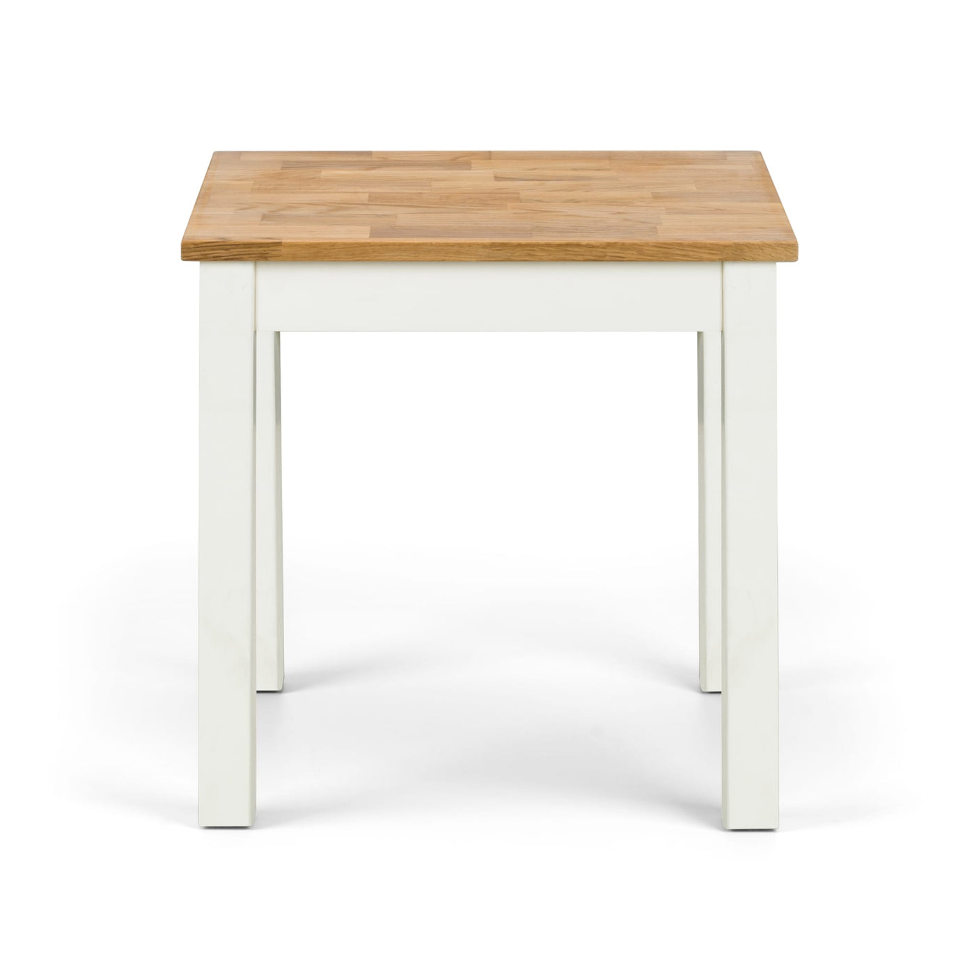 Coxmoor Lamp Table - White and Oak - COX106