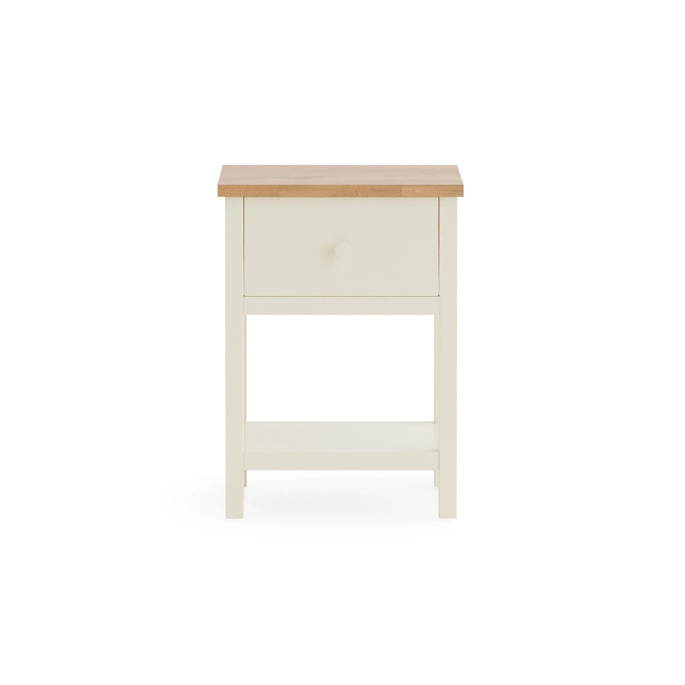 Coxmoor 1 Drawer Bedside - Light Brown - COX301