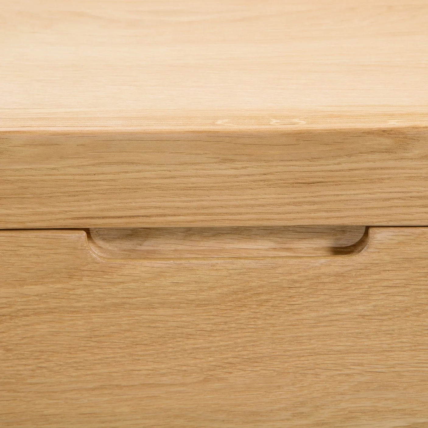 Curve 3 Drawer Chest - Light Brown - CUR202