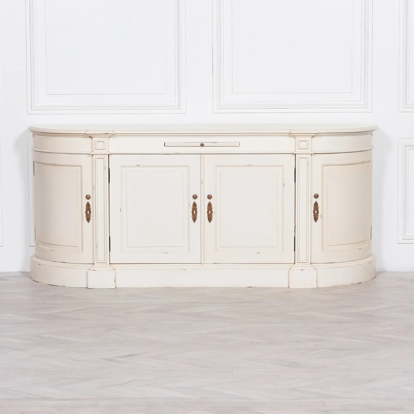 Distressed Large Buffet Sideboard