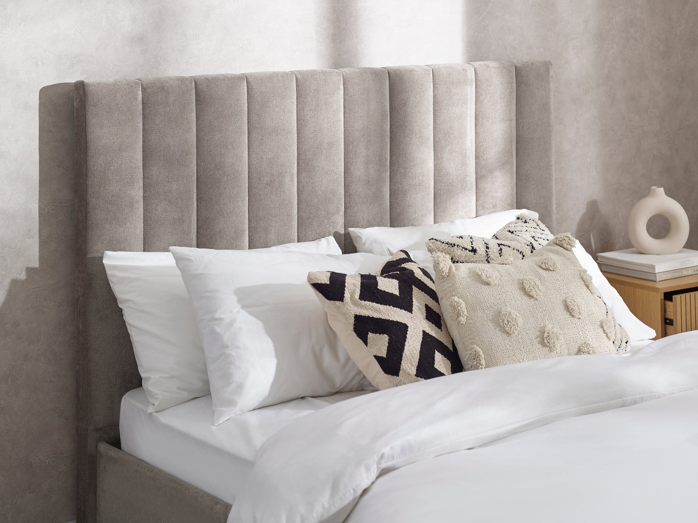 Eloise Bed - Grey / Double - ELO002