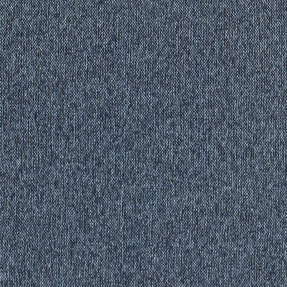 blue sofa fabric texture sample with woven detail