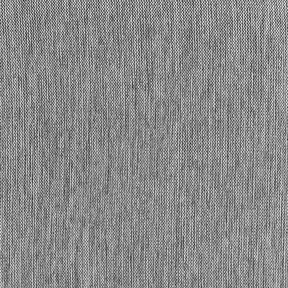 Close-up of grey sofa fabric upholstery with textured weave pattern