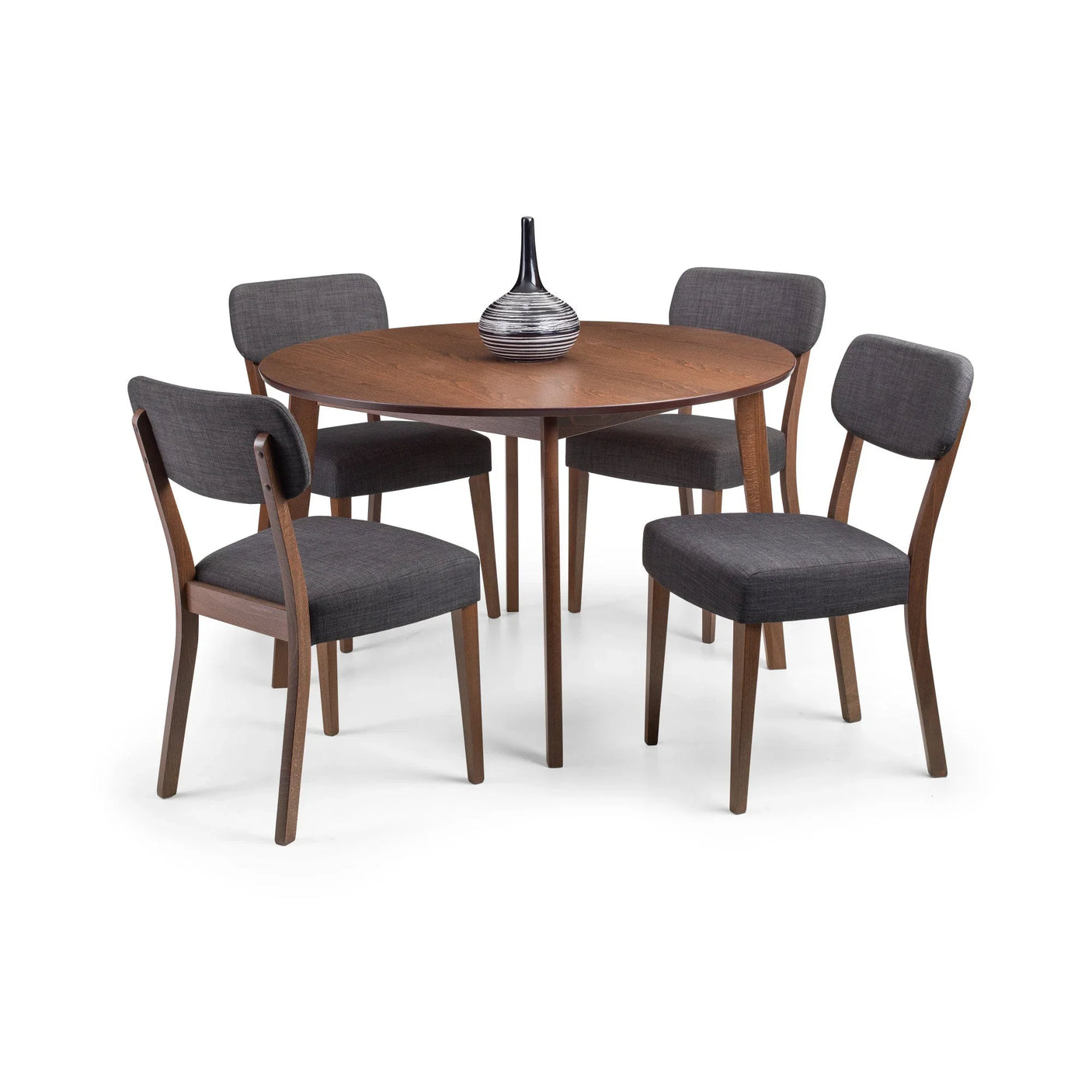 Farringdon Circular Table - Dark Brown - FAR002