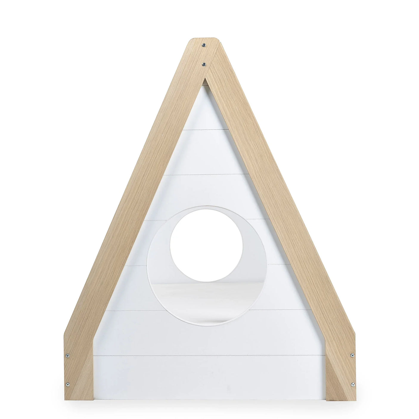 Festival Tent Bed - White and Light Brown - FES001