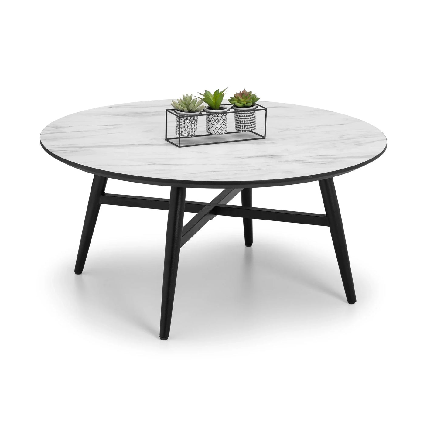 Firenze Coffee Table - Black and White - FIR101