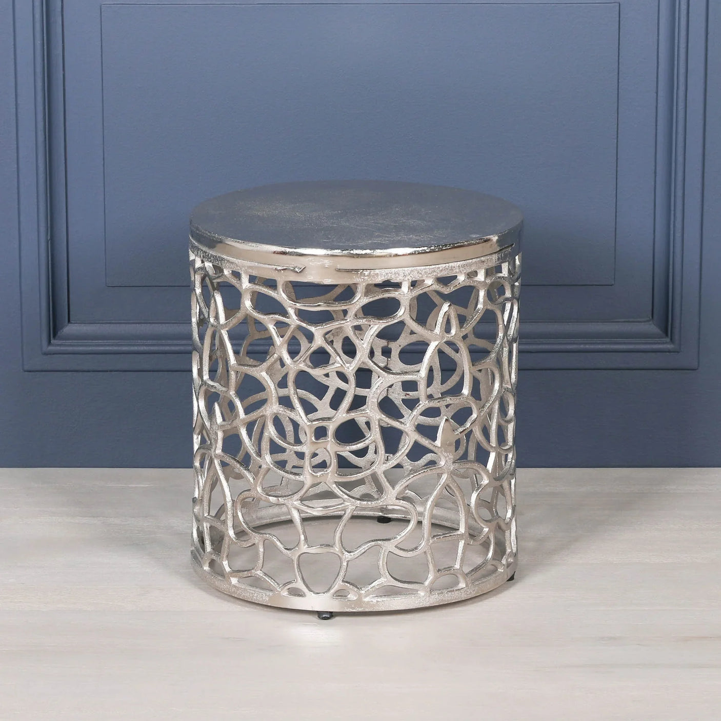 Aluminium Fretwork Side Table