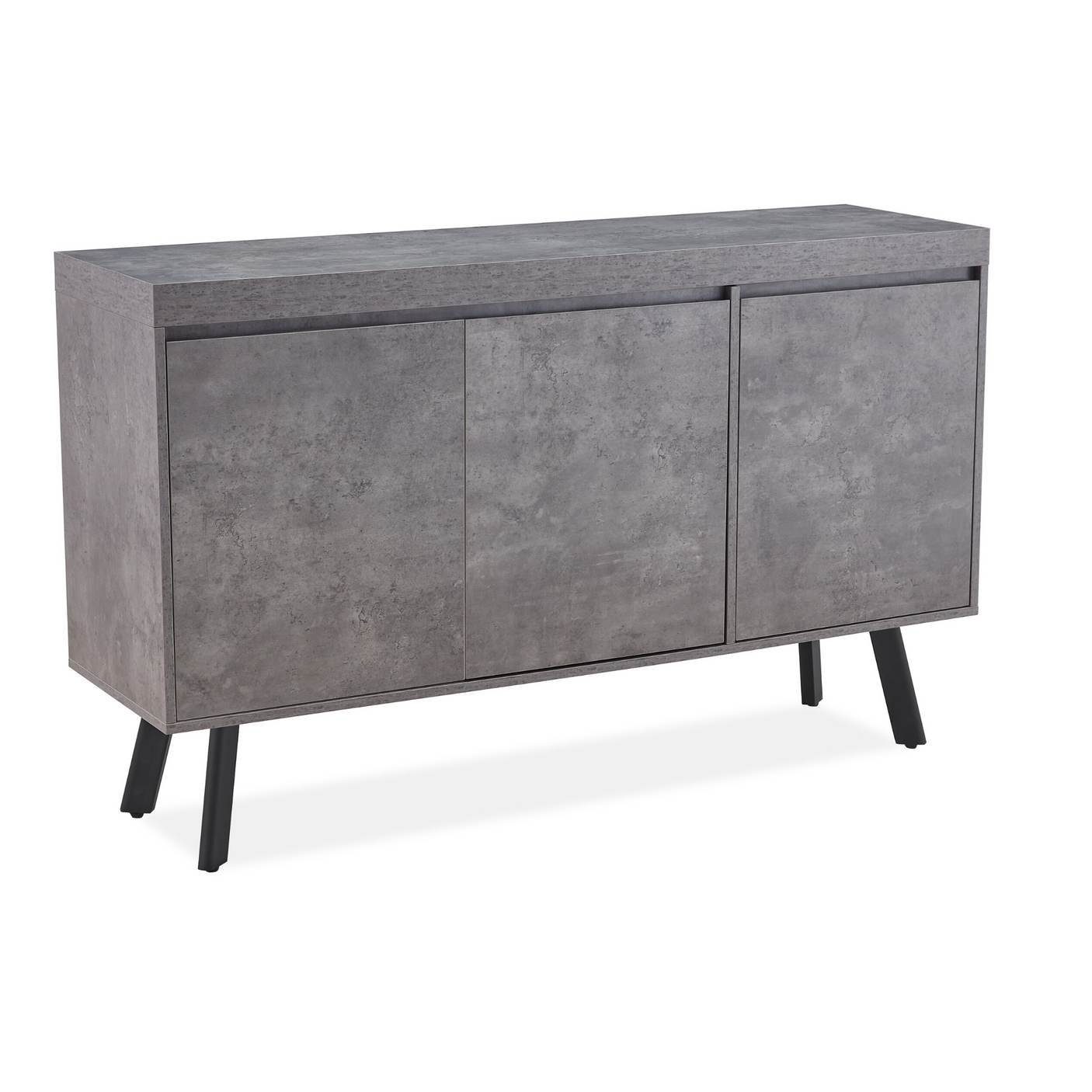 Fredrik Grey 3 Door Sideboard