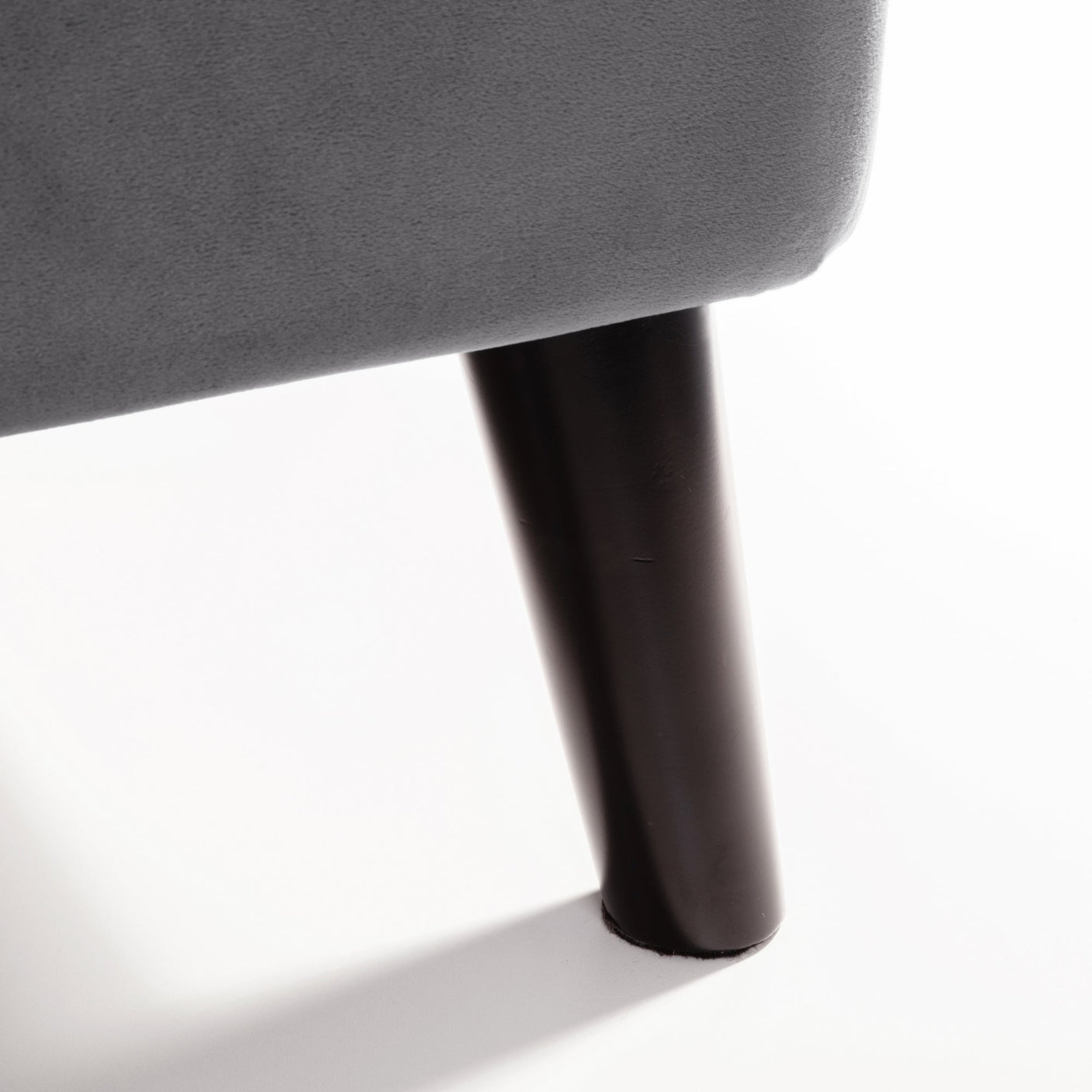 Frida Curved Velvet Bed - Teal / Double - FRI001