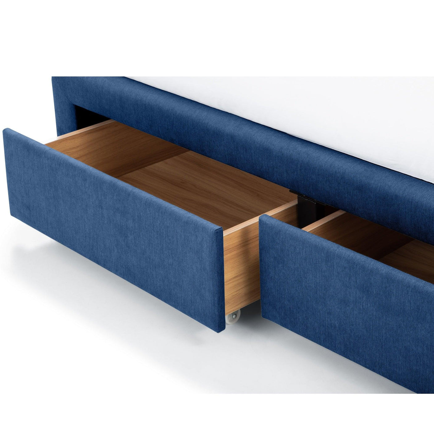 Fullerton 4 Drawer Bed - Grey / Double - FUL001