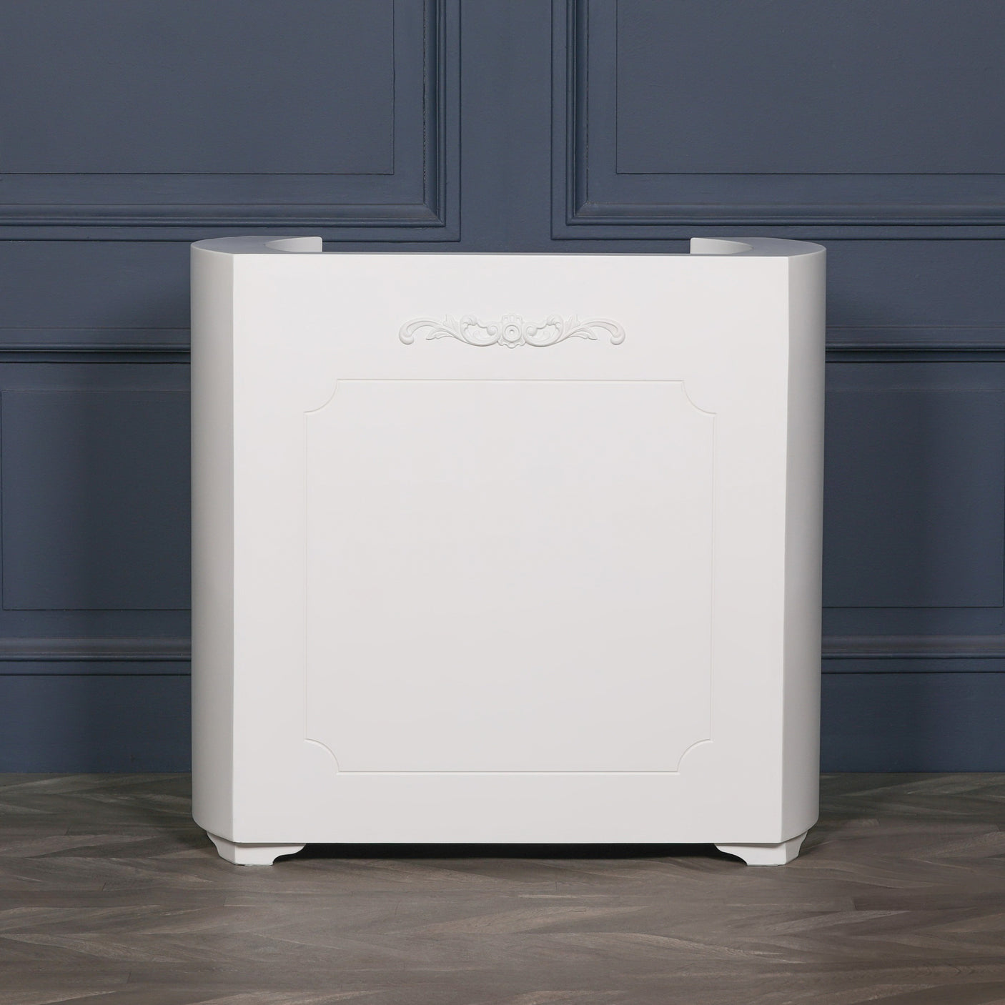 White Reception Desk