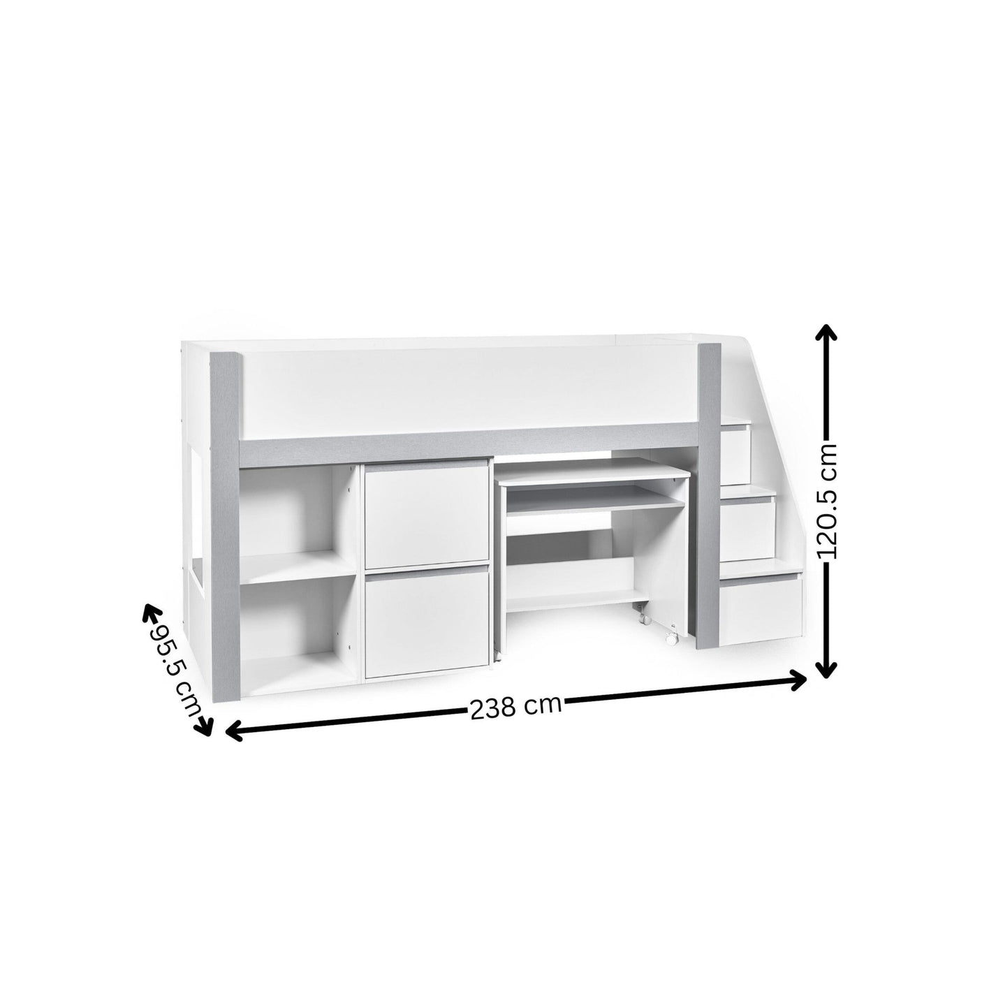 Gaia Midsleeper - White - GAI003